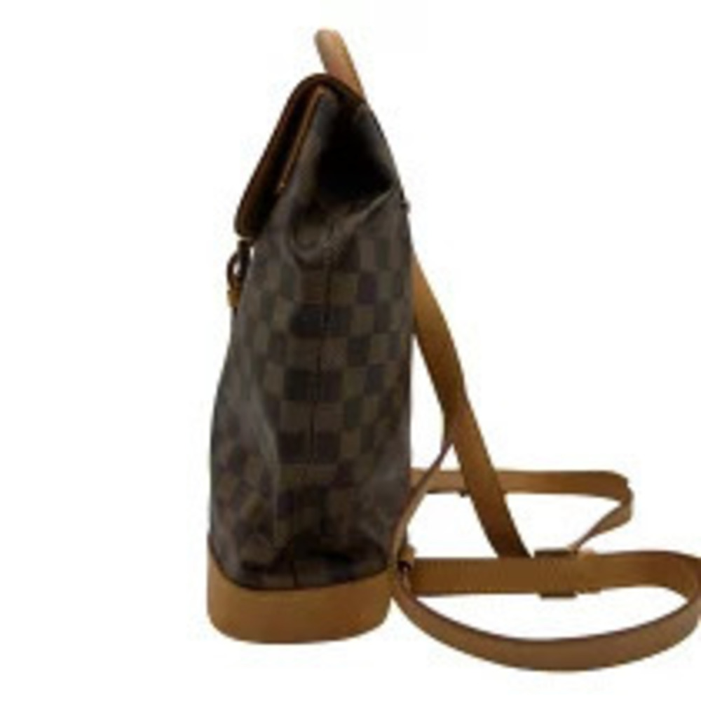 Louis Vuitton Arlequin Brown Damier Leather Backpack Daypack - Picture 2 of 13